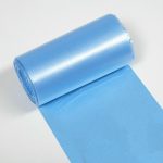 Мешки для мусора в рулоне 35 л, синие, ПНД толщина 10 мкм, 45 х 60 см. 50 шт