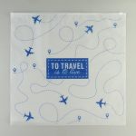 Зип пакет для путешествий «To travel», 14 мкм, 40 х 40 см - 20 шт.