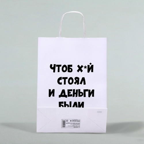 Пакет подарочный «Чтоб деньги были», 24 х 10,5 х 32 см - 10 шт. — изображение 2
