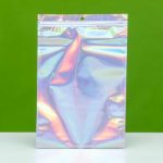 Пакет Zip-lock ПЭТ, иридисцентный, со сплошным окном, плоский, еврослот 20 х 30 см - 100 шт.