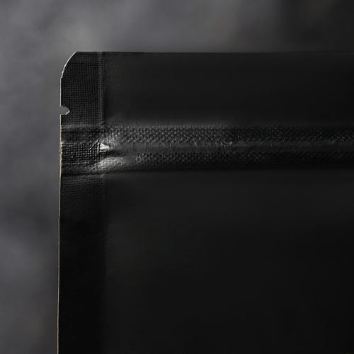 Пакет Zip-lock Крафт с прямоугольным окном,черный,10 х 15 х 3 см - 100 шт.